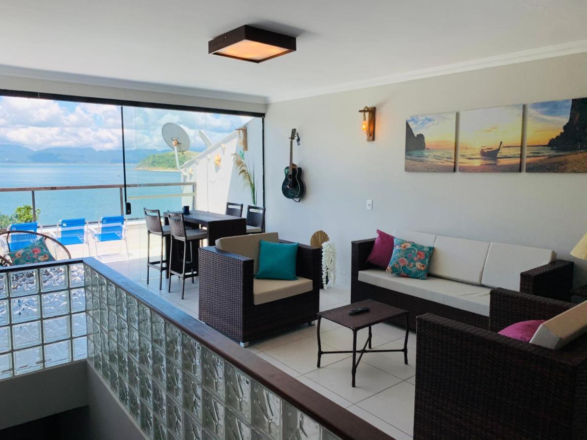 Lindo Duplex Pe Na Areia Com Praia Privativa Карагуататуба Экстерьер фото