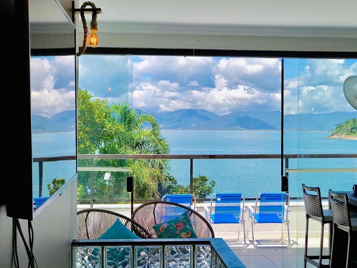 Lindo Duplex Pe Na Areia Com Praia Privativa Карагуататуба Экстерьер фото